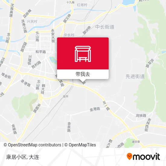 康居小区地图
