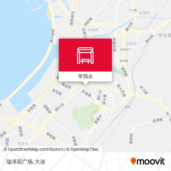 瑞泽苑广场地图