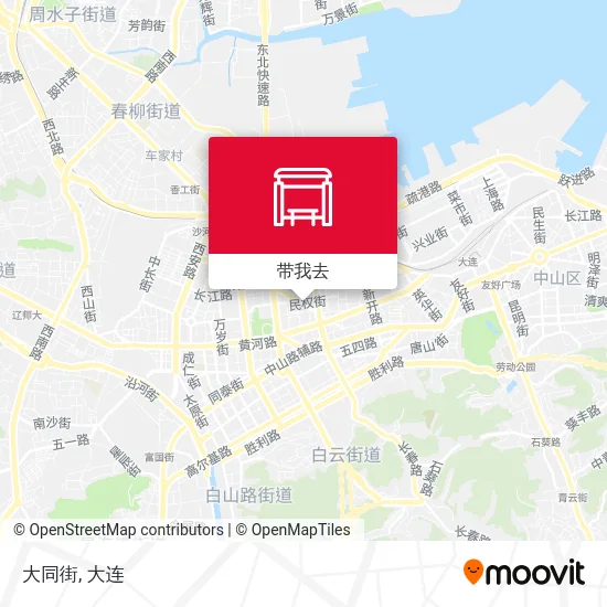 大同街地图