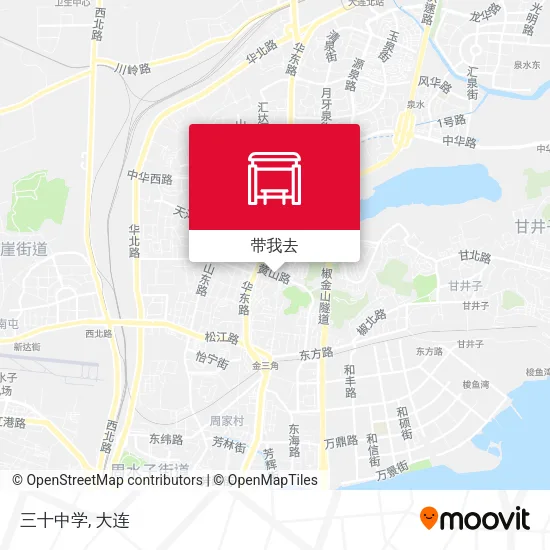 三十中学地图