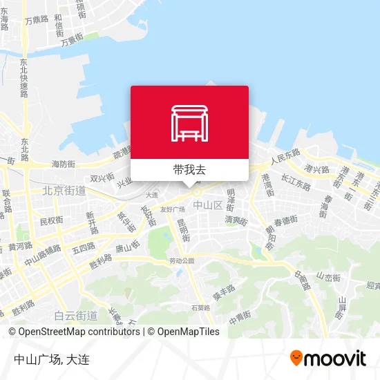 中山广场地图