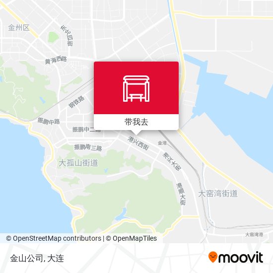 金山公司地图
