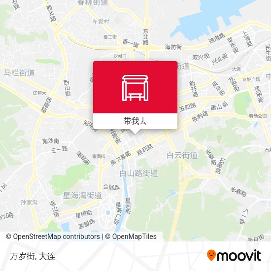 万岁街地图