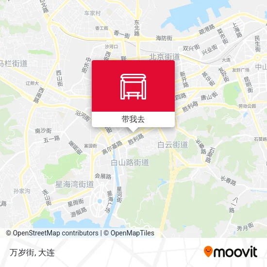 万岁街地图