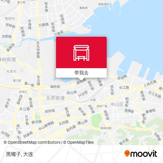 黑嘴子地图