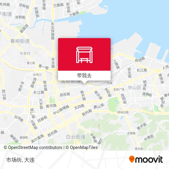 市场街地图