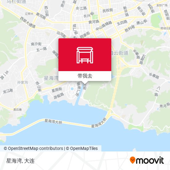 星海湾地图