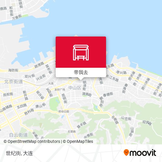 世纪街地图
