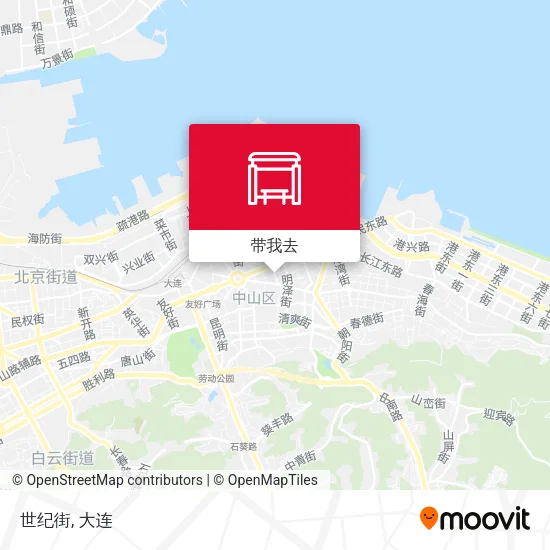 世纪街地图