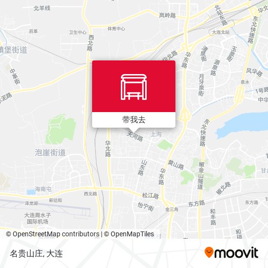 名贵山庄地图
