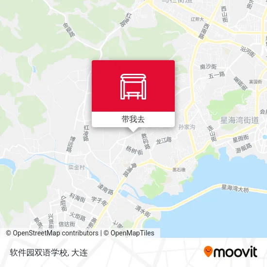 软件园双语学校地图