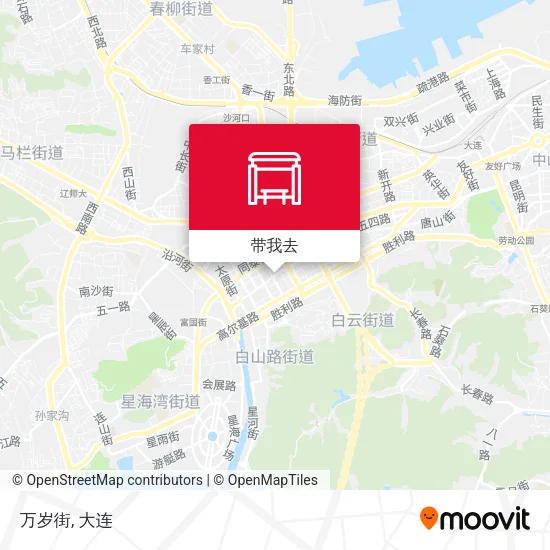 万岁街地图