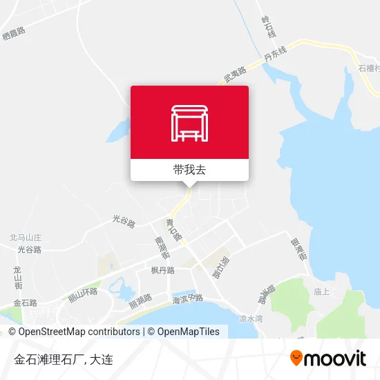 金石滩理石厂地图