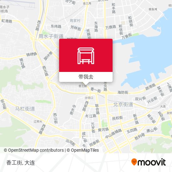 香工街地图