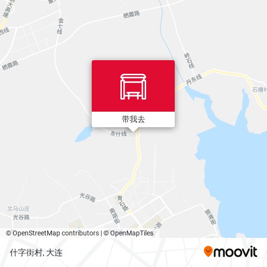 什字街村地图
