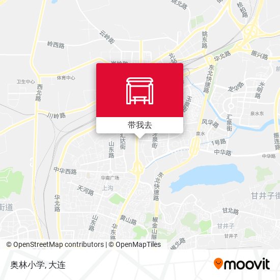 奥林小学地图