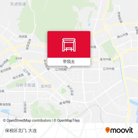 保税区北门地图