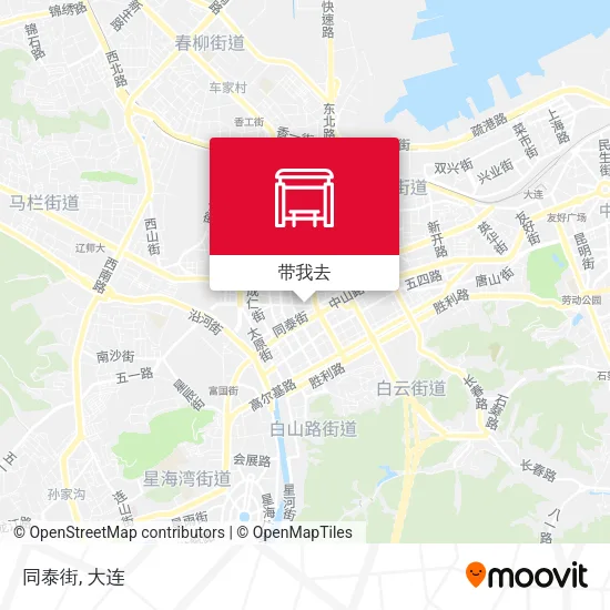 同泰街地图