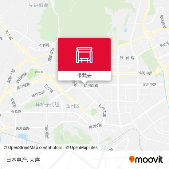 日本电产地图