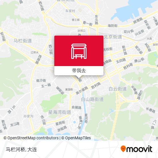 马栏河桥地图