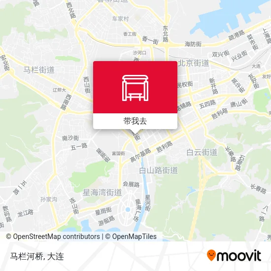 马栏河桥地图