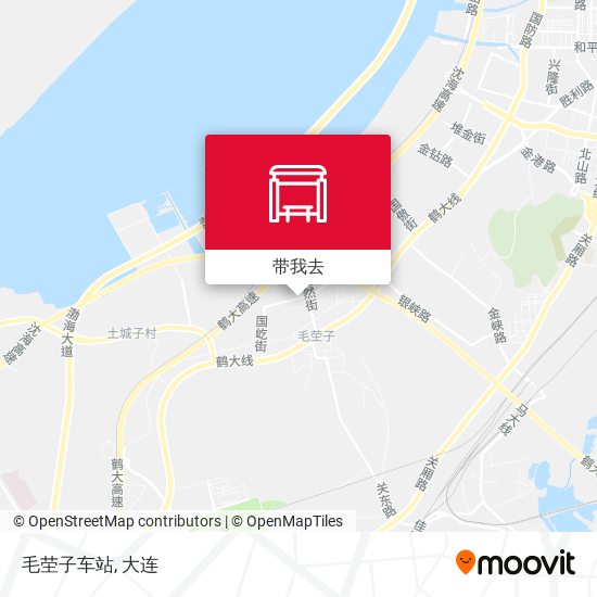 毛茔子车站地图