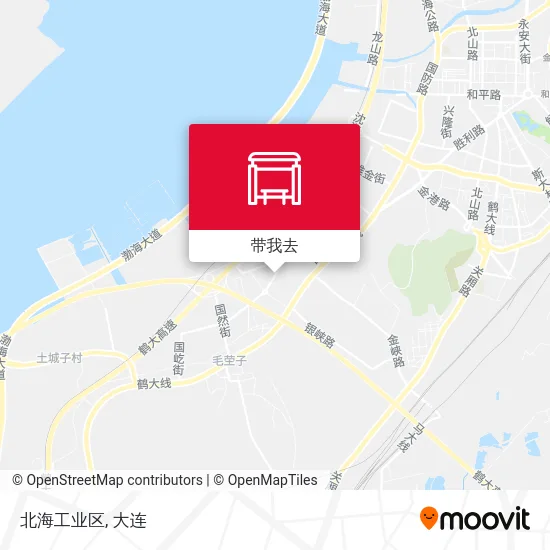 北海工业区地图