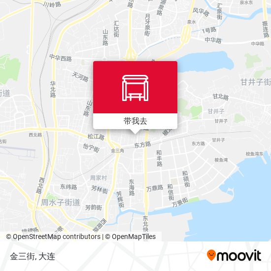 金三街地图