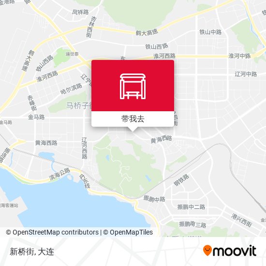 新桥街地图