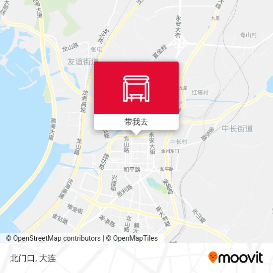 北门口地图