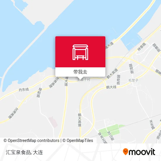 汇宝泉食品地图