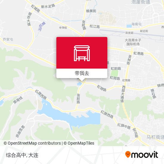 综合高中地图
