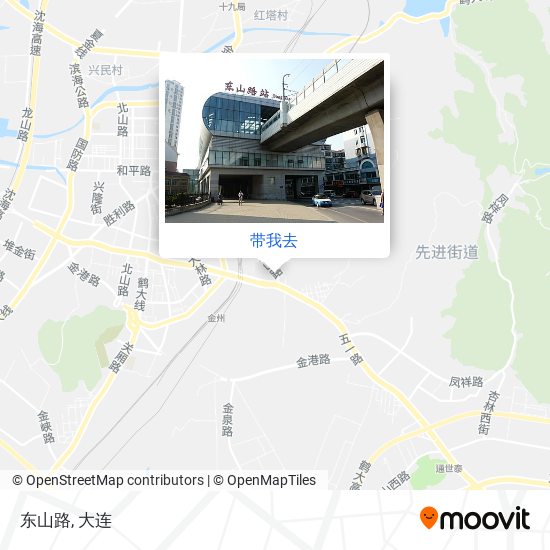 东山路地图