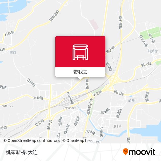 姚家新桥地图