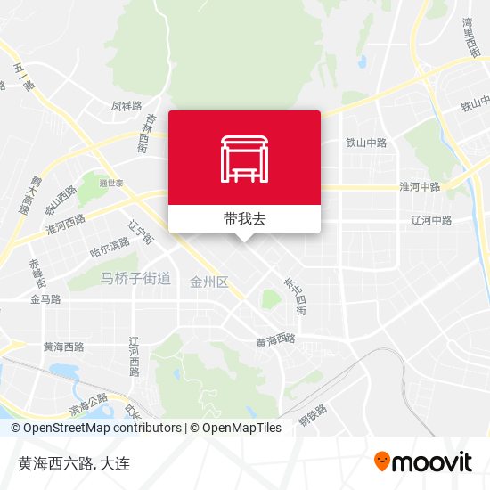 黄海西六路地图