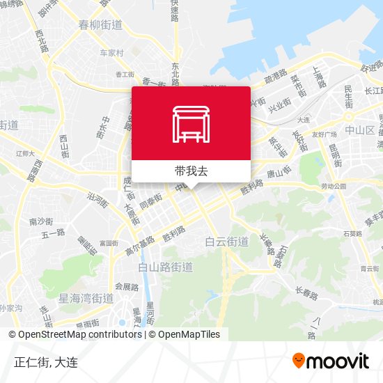 正仁街地图