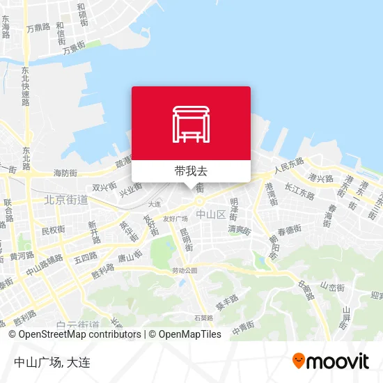 中山广场地图