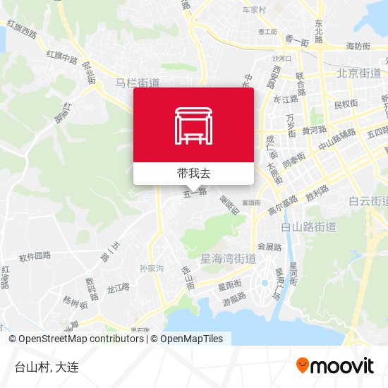 台山村地图