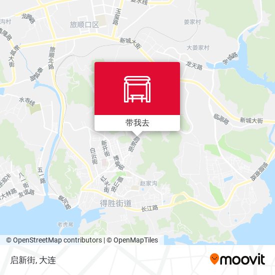 启新街地图