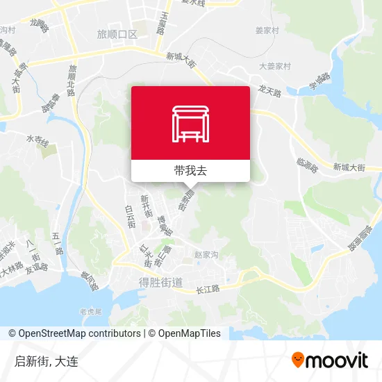 启新街地图
