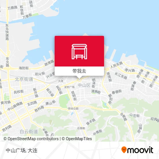 中山广场地图
