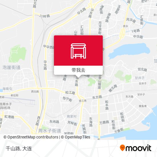 千山路地图