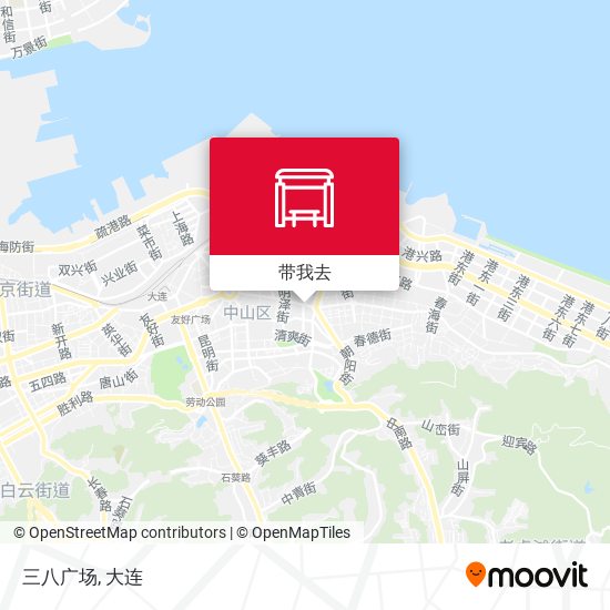 三八广场地图