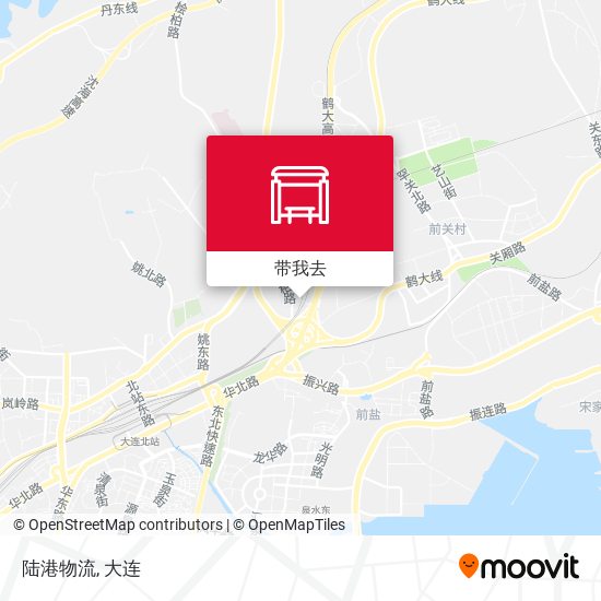 陆港物流地图