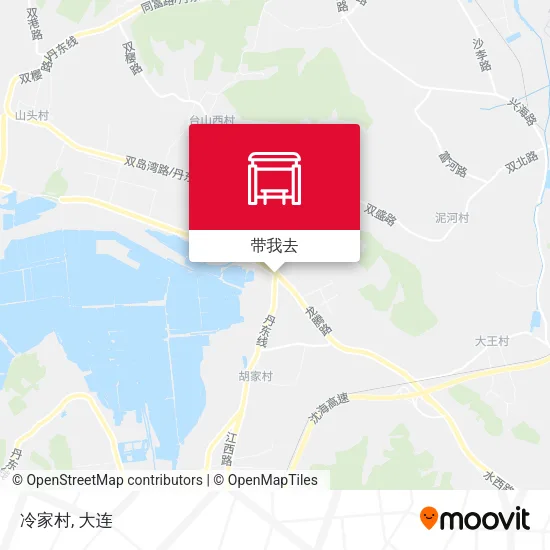 冷家村地图