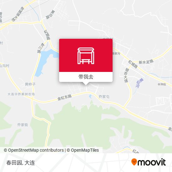春田园地图