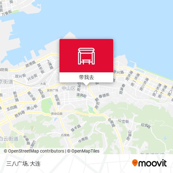 三八广场地图