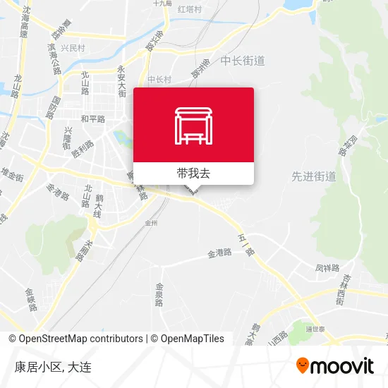 康居小区地图