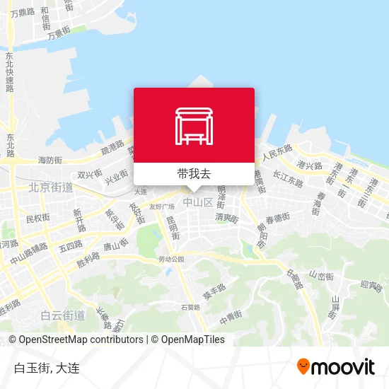 白玉街地图