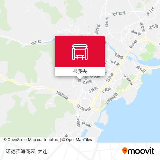 诺德滨海花园地图